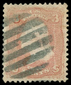 momen: US Stamps #85 Used PSE Graded VF/XF-85 LOT #87740 - Picture 1 of 4