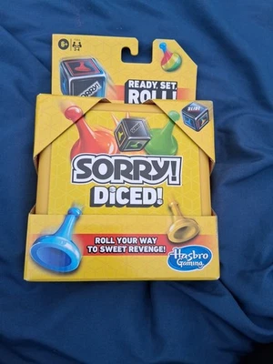 Hasbro Sorry! Diced Game - Fast &  Portable Ready, Set, Roll 2 To 4 Players - Image 1 of 2