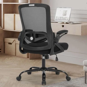 Office Chair, Ergonomic Desk Chair with Adjustable Height, Lumbar Support, Hi... - Picture 1 of 8