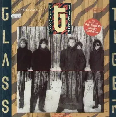 Glass Tiger The Thin Red Line NEAR MINT EMI Vinyl LP - Bild 1 von 1