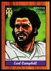 Earl Campbell 2025 Humongous Hoard National Promo Cards - Picture 1 of 2
