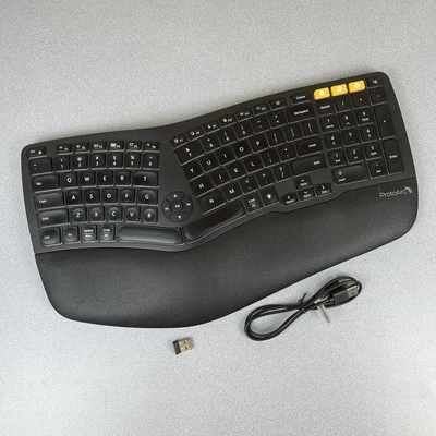 ProtoArc Ergonomic Keyboard EK01-NL mit Dongle getestet gut - Bild 1 von 4
