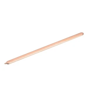 Copper Flat Heat Pipe for Cooling Laptop CPU GPU Heatsink 250mm x 8mm x 3mm - Afbeelding 1 van 5