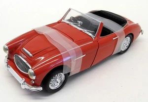 Ertl 1/18 Scale Diecast Model Car 7460 - 1961 Austin Healey 3000 Mk2 - Red - Picture 1 of 6