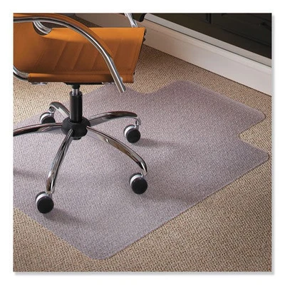 ES Robbins 141032 36 x 48 Natural Origins Chair Mat w/Lip for Carpet - Clear New - Image 1 of 4