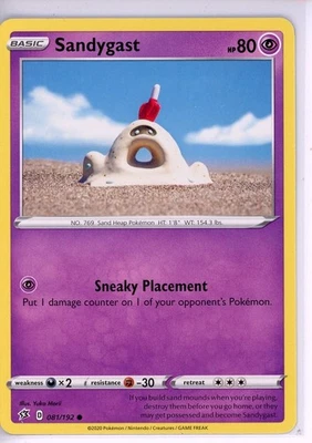 Sandygast 081/192 Swsh02: Rebel Clash Regular - Image 1 of 2