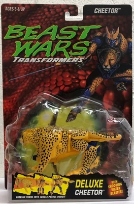 Transformers Beast Wars Deluxe Cheetor 1995 Maximal Cheetah Kenner Rock Bubble - Image 1 of 3