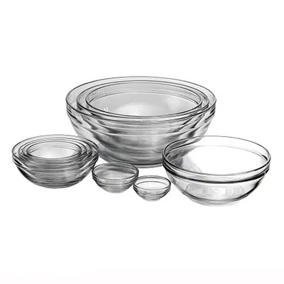 Anchor Hocking 10 Piece Mixing Bowl Set, Nesting Serving Bowls  Mixing Bowls ... - Image 1 of 4