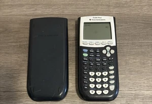 Texas Instruments TI-84 Plus Graphing Calculator Tested Working W/ Slip Cover - Picture 1 of 5
