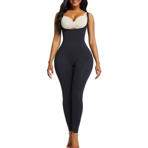 Fajas Colombianas Open Bust Abdominal Control Slimming Waist Full Body Shaper - Picture 1 of 7