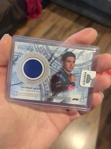 2023 Topps Eccellenza Formula 1 Racing Esteban Ocon Reliquia /75 Driver Worn - Bild 1 von 2