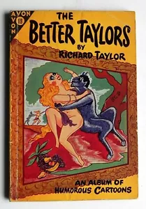 BETTER TAYLORS Avon 119 Richard Taylor PBO 1stP Vintage Cartoon Paperback - Imagen 1 de 3