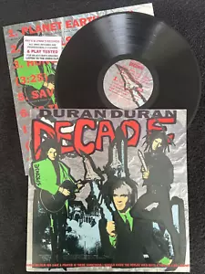 Duran Duran – Decade (GREATEST HITS) Vinyl LP INNER 1989 PLAY TESTED EX/EX VIDEO - Foto 1 di 10