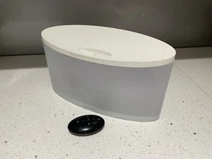 B&W, BOWERS & WILKINS Zeppelin Mini WHITE + Remote for iPods+ Bluetooth Dongle - Picture 1 of 12