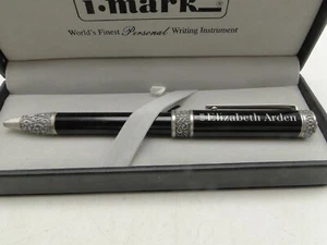 I-Mark Intalica Twist Action Ballpoint Pen w Box Elizabeth Arden Logo - Picture 1 of 11