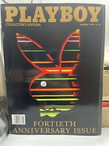January 1994 Playboy Magazine - 40th Anniversary Collector's Edition.