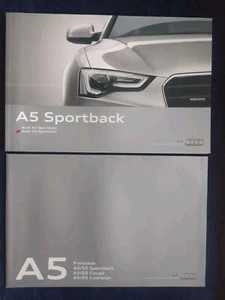 AUDI A5 S5 Sportback Prospekt 4.2014 + Preisliste - Picture 1 of 10