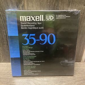 Maxell UD 35-90 Hi Output Blank Sound Recording Tape New-Sealed