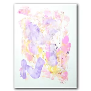 Painting Original unique "fallender Engel" 40 cm Prof.em. Loeschner-Gornau # - Picture 1 of 1