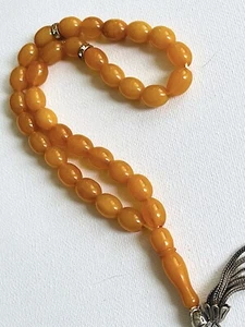 Antique German Miscky Bakelite  Rosary Prayer Beads  مسكي الماني خراطه جديده - Bild 1 von 7