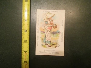 Jennings Concentrated Toilet Waters Advertising Trade Card - Picture 1 of 3