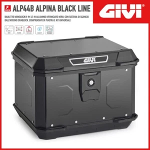 VALIGIA / BAULETTO [GIVI] ALP44B ALPINA BLACK 44 LT MONOLOCK UNIVERSALE PER MOTO - Imagen 1 de 9