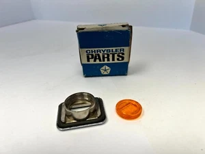 1968 Chrysler 300 Front Side Marker Bazel Cover Lamp W/ Lens NOS 3004127 - Picture 1 of 2