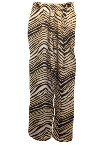 New Blue Gold White Adult Mens Sizes XS-S-M Zubaz Pajama Lounger Pants Cover