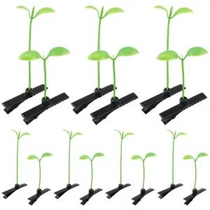 50 Pcs Headwear Kids Hair Clip Plant Grass Funny Hairpins Baby Decorate - Picture 1 of 11