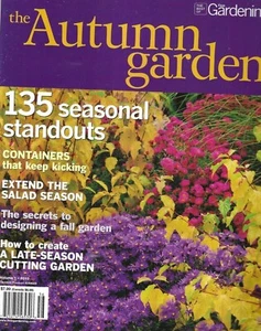 Autumn Garden Magazine Seasonal Plants and Flowers Containers Late Season 2010 - Picture 1 of 6