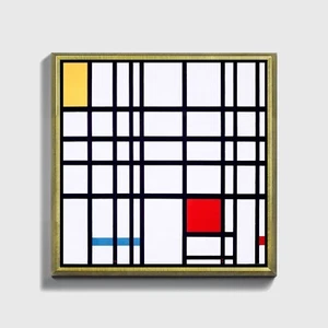 Stampa su Carta, Tela, Quadro o Cornice Piet Mondrian Composition avec rouges ja - Imagen 1 de 9
