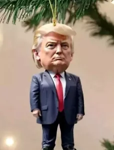Hot Selling Donald Trump 2024 Christmas Tree Ornament Decor. Acrylic Fast Ship! - Picture 1 of 2