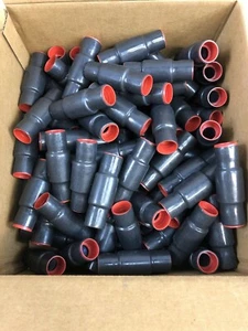LOT OF 90 OCAL CPL3/4SA-G GRY 3/4 PVC Coated Aluminum Coupling - Picture 1 of 3