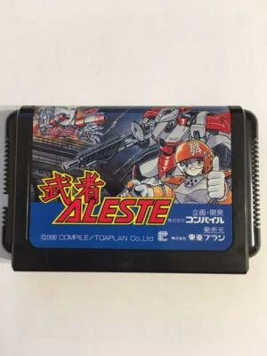 SEGA Mega Drive Genesis Musha Aleste MD Video Game From Japan - Image 1 of 3