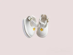 White Leather Shoes For Blythe 1/6 Doll Shoes Boots Blythe Sandals BJD Outfit - Picture 1 of 3