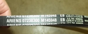 Ariens 07238300 Gravely  Raw Edge V-Belt Snow Throwers 1332 ST1332DLE t73 - Picture 1 of 1