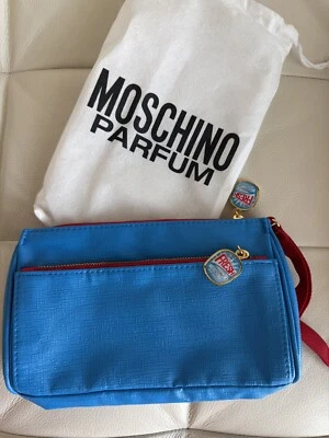 Moschino синий свежий Couture духи косметичка молнии мешок бумажник - Изображение 1 из 4