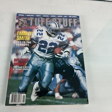 Tuff Stuff Magazine Sports Card Price Guide January 1994 Emmitt Smith Cover