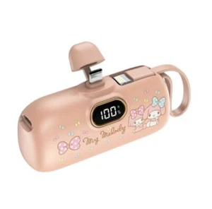 Sanrio My melody Docking Portable Charger 5000mAh, 20W Ultra-Fast Charging power - Picture 1 of 9