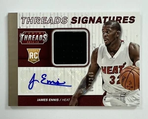 2014-15 Panini #28 James Ennis Threads Signatures Auto Relic 87/249  AR92 - Picture 1 of 2