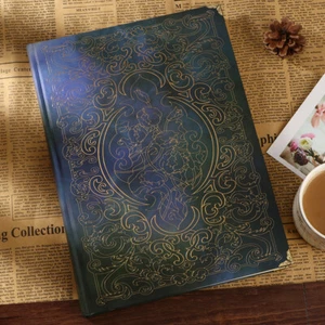 Retro Vintage Hardcover Journal Notizbuch liniert Papier Schreiben Tagebuch Planer - Bild 1 von 16