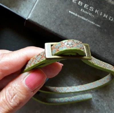 w. NEU! *LIEBESKIND* UNISEX LEDERARMBAND  - Bild 1 von 4