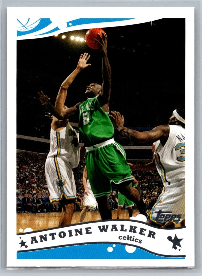 2005-06 Topps #134 Antoine Walker Boston Celtics - Image 1 of 2
