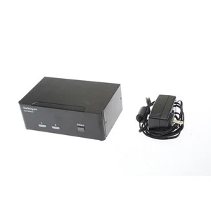 StarTech 2 Port Dual DisplayPort USB KVM Switch - SKU#1561587 - Photo 1/4