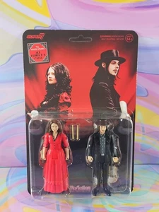 Super7 The White Stripes Get Behind Me Satan ReActionFigures neuf 3,5'' scellé - Photo 1/2
