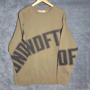 Undefeated Sweatshirt Herren Extra Large Grün All Over Print Spruch UNDFTD - Bild 1 von 10