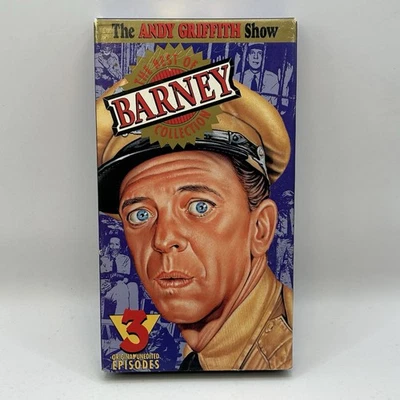 The Andy Griffith Show The Best of Barney 1: 3 Episodes VHS 1993 Video Tape VTG - Image 1 of 4