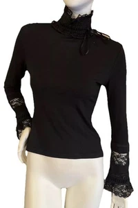 OPPIOFASHION TURTLENECK TOP SIZE 46 IT - Picture 1 of 23