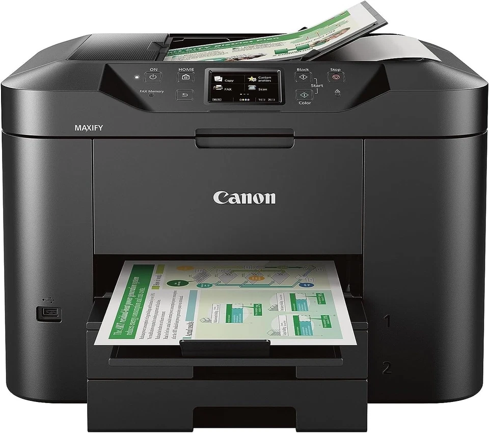 Canon MAXIFY MB2720 USB Wireless Network-Ready Color Inkjet All-In-One Printer - Image 1 of 3