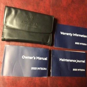 2025 ACURA INTEGRA OWNERS MANUAL BOOKS MAINT GUIDE CASE ALL MODELS - Picture 1 of 6